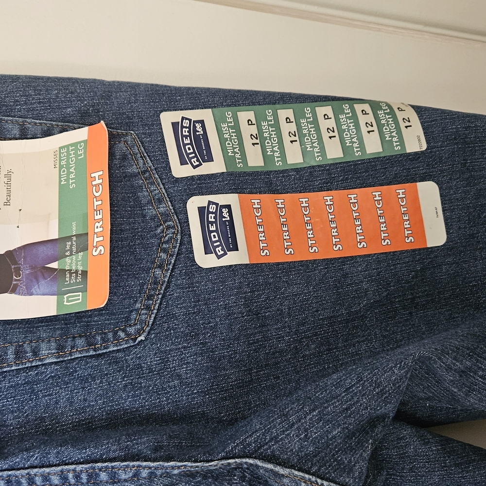 Classic Blue Denim Jeans - Picture 2 of 3